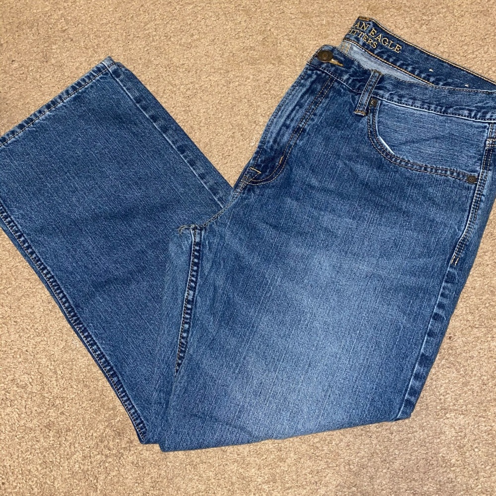 Mens 36/30 AE loose fit jeans